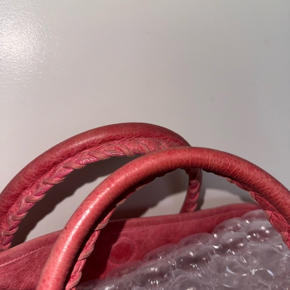 Balenciaga City Pink Tote Bag - Picture 7 of 8